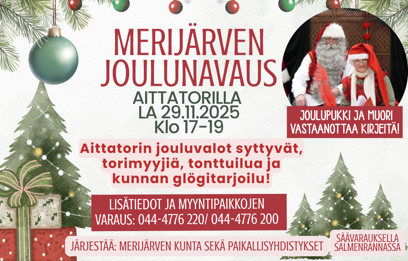 joulunavaus