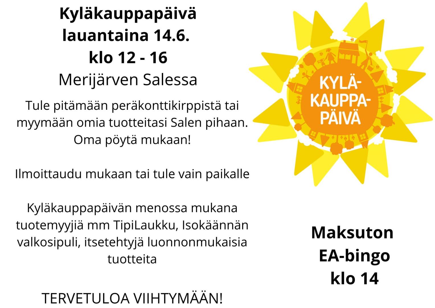 Kyläkauppapäivä